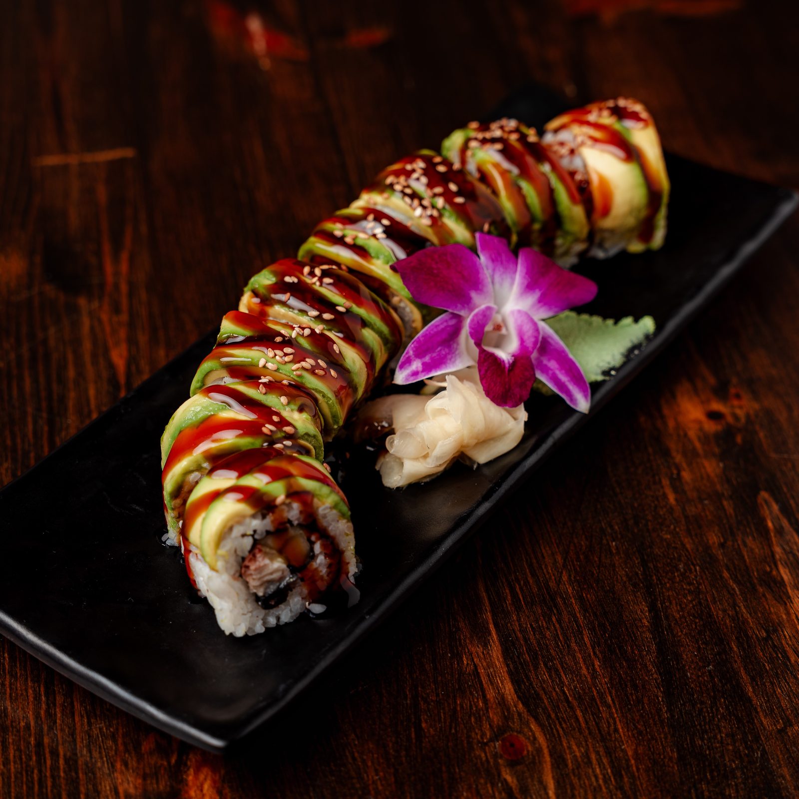 Dragon Roll (8 pcs)