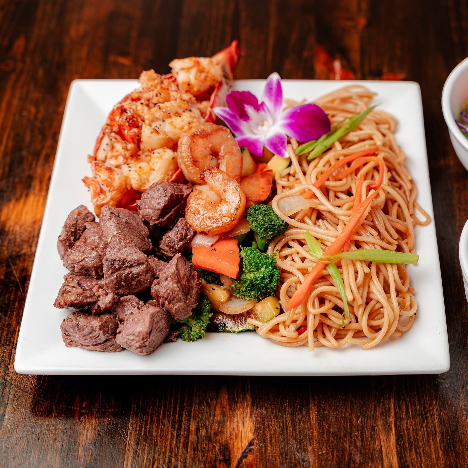 Fillet Mignon & Lobster Hibachi Combo
